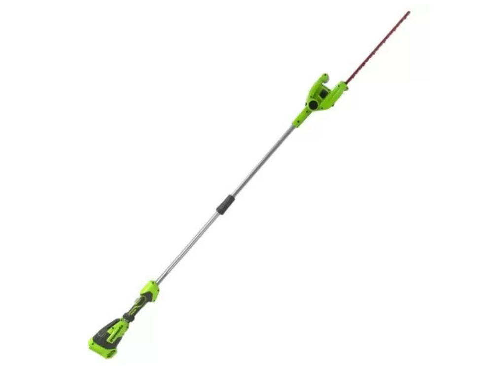 Кусторез штанговый аккумуляторный GREENWORKS G40PHA 40В,51см,без АКБ и ЗУ (2300407)