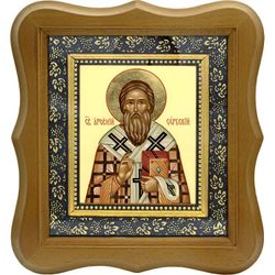Арсений Сербский Святитель. Икона на холсте.
