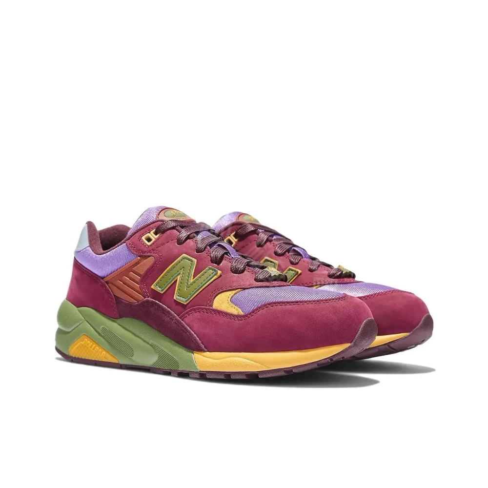 Кроссовки New Balance Stray Rats x 580 'Tribute to 2007 - Burgundy' MT580SR2