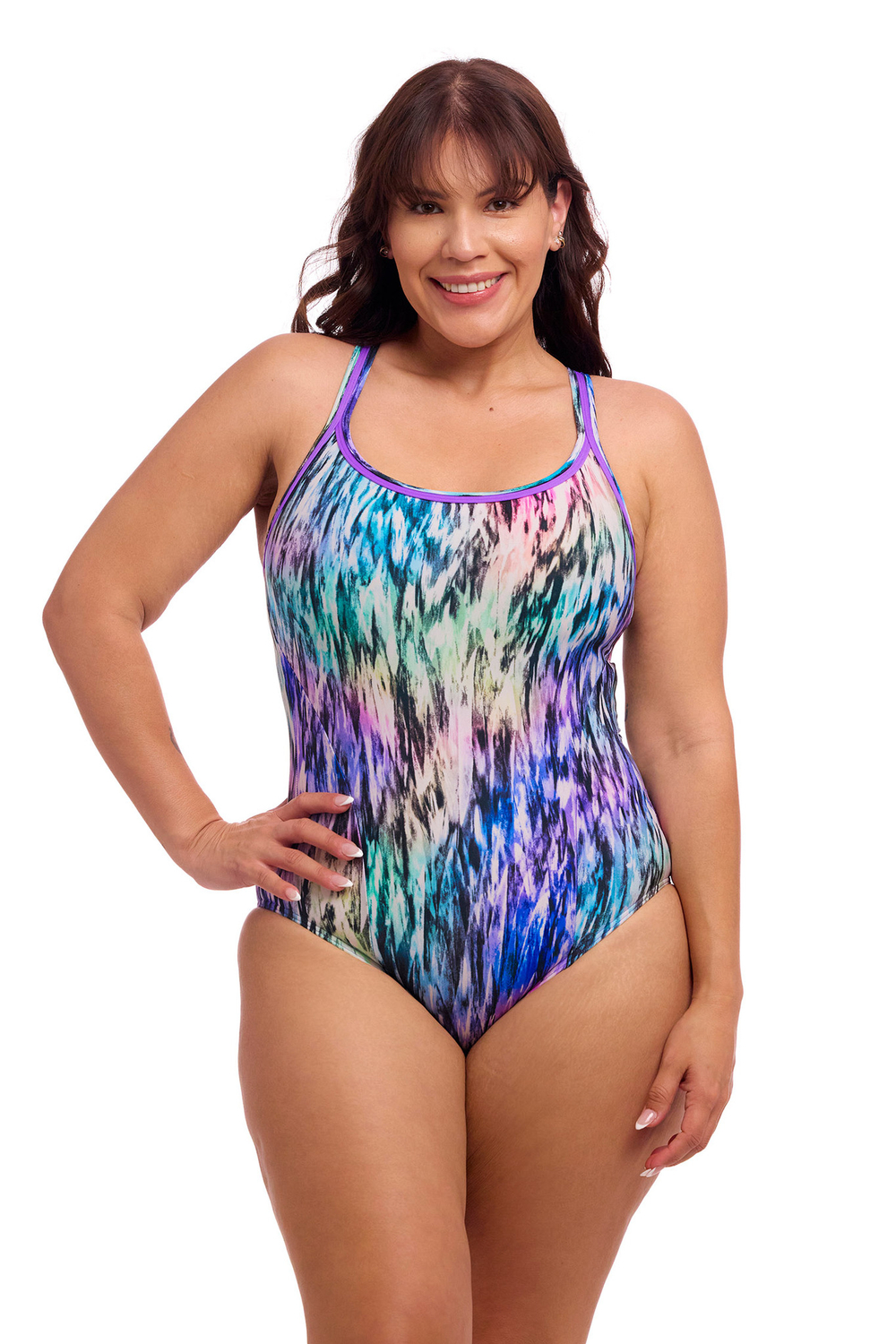 Купальник FUNKITA с поддержкой Fly Dye (Locked In Lucy)