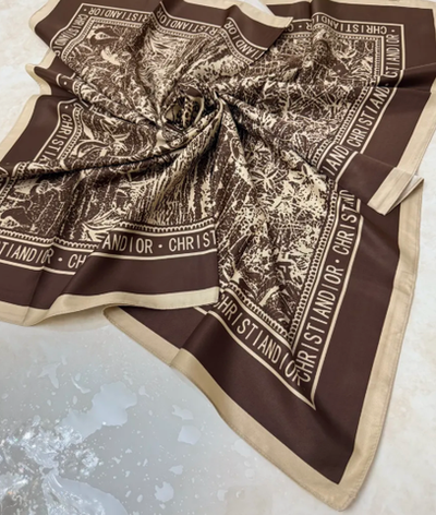 Шёлковый платок DIOR