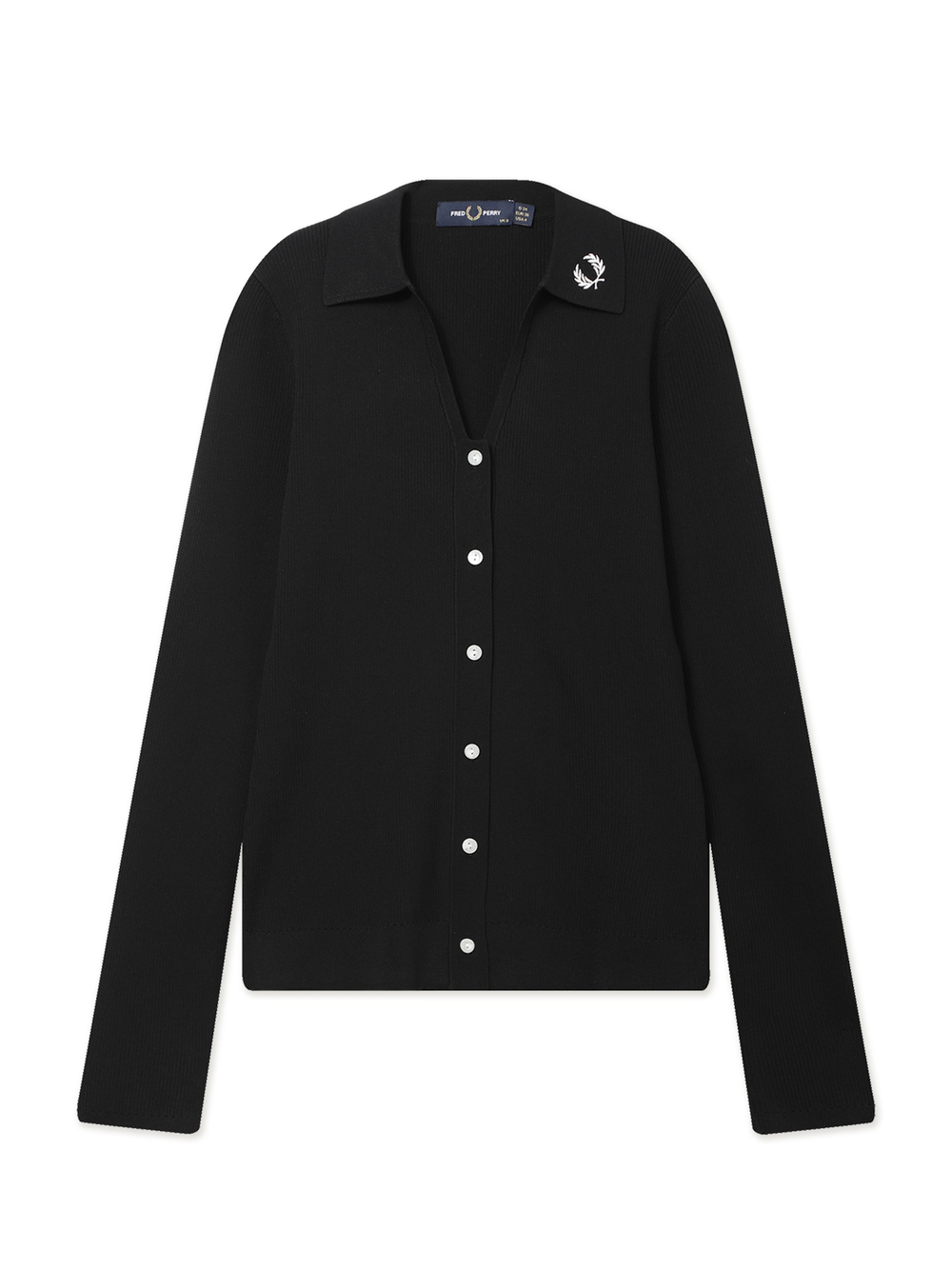 Женское Поло Ribbed Knitted