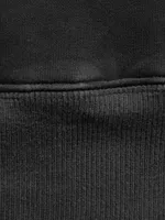 Толстовка Hardlunch garment dye черная