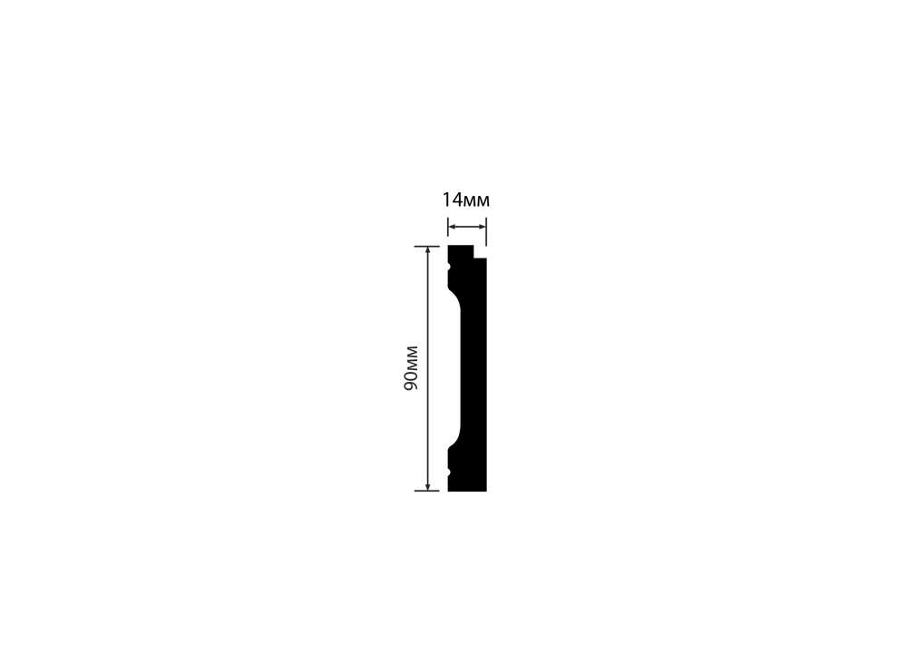 Плинтус B90V2