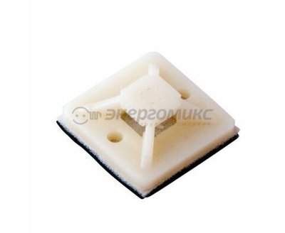 Площадка самоклеящаяся 20х20 мм белая упаковка 10 шт. REXANT 07-2020-1