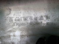 Накладка переднего бампера Mercedes M W166 (11-15)