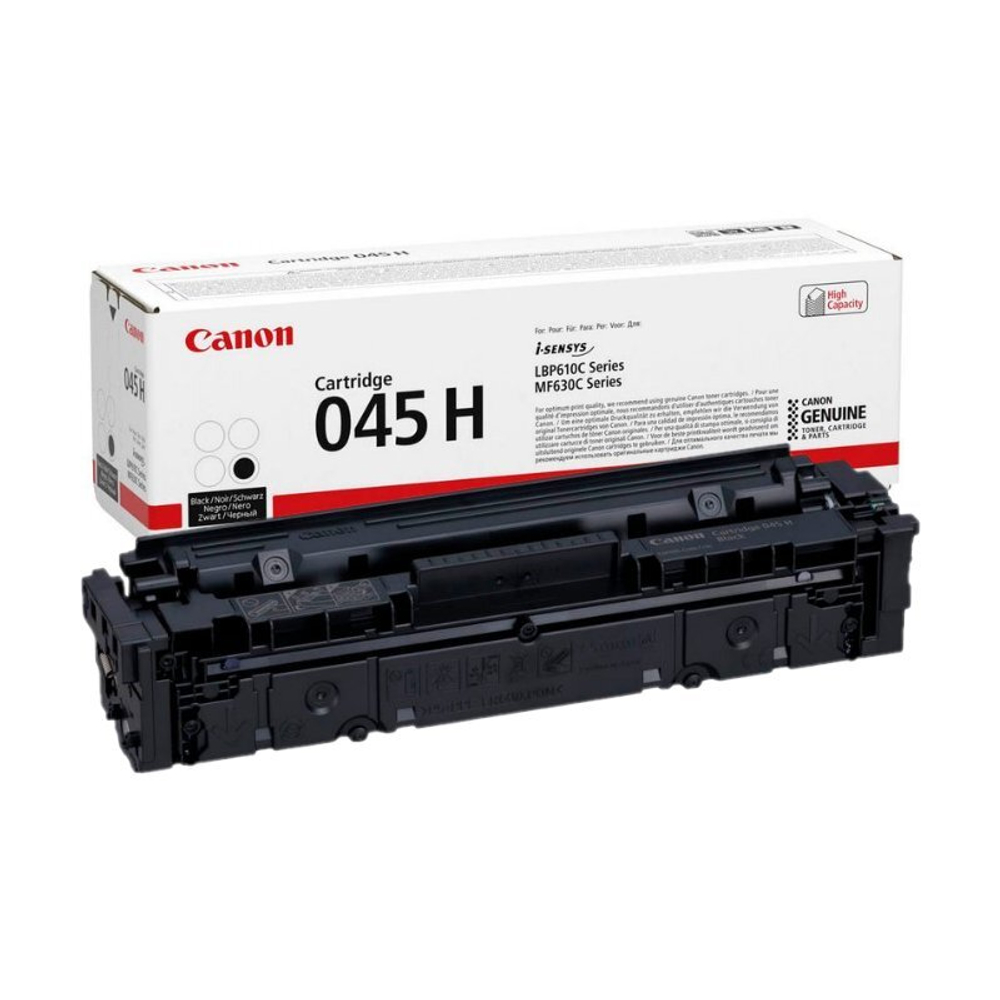 Картридж CANON 045HBK для i-SENSYS LBP611/LBP613/MF631/MF633/MF635 черный (2.8k)