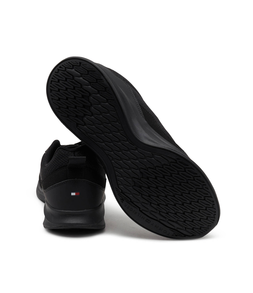 Кроссовки LIGHTWEIGHT PREMIUM KNIT STRIPES Tommy Hilfiger - черный(FM0FM04836)