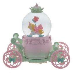 GAEM Фигурка декор " Лошадка" в стекл шаре (муз, подсвет, вьюга, движ, 3xAAA н/п), D10 см, L22 W12 H21 см