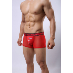 Мужские трусы красные Cockcon Boxer Red 826