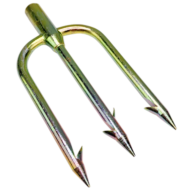 Наконечник Трезубец Scorpena Плоский D6мм с шипами