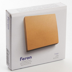 Выключатель одноклавишный беспроводной Feron 41725
