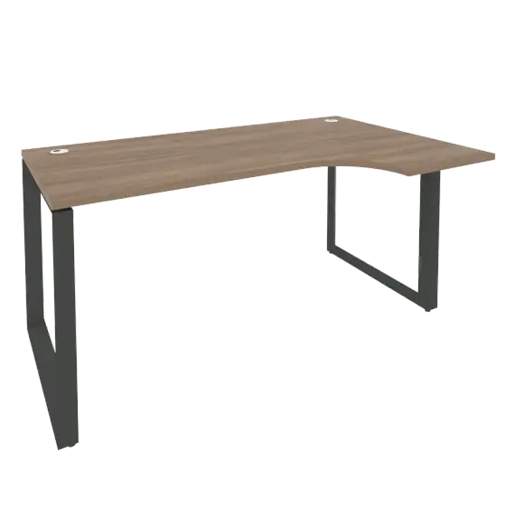 Onix Стол эргономичный правый на О-образном м/к O.MO-SA-1 (R) 1580*980*750 (720/460)