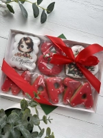 Имбирные пряники на 8 марта вкусный подарок