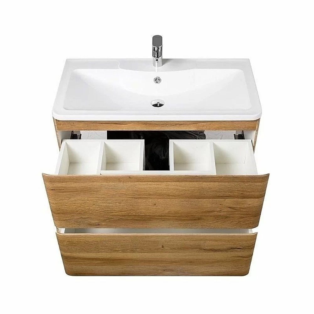 Тумба с раковиной BelBagno ALBANO 80 PIA Bianco Lucido