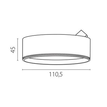 Трехфазный светильник для трековых систем QUATTRO либо потолочный (накладной или встраиваемый) 30W 3000K 215636 белый Alta Pro Lightstar