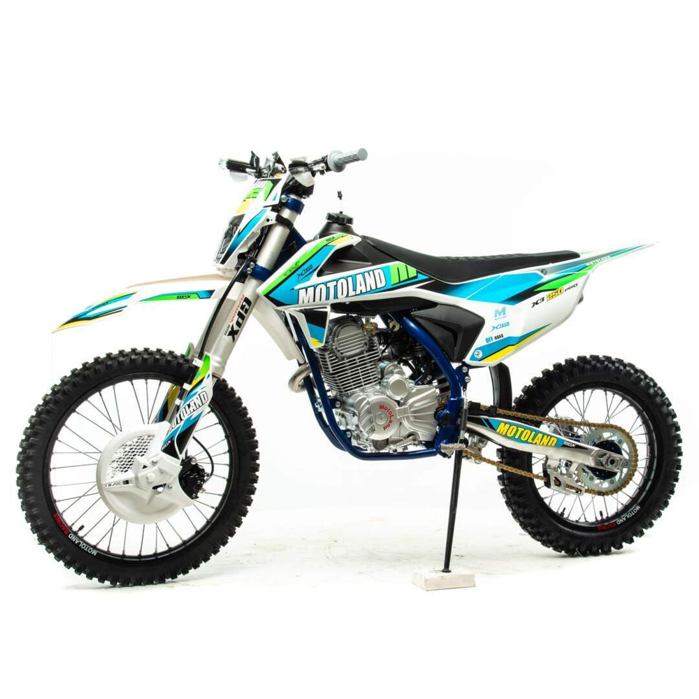 Кроссовый мотоцикл Motoland X3 250 PRO (172FMM) Зеленый 21/18