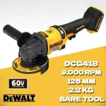 Dewalt DCG418 Безщёточная угловая мельница