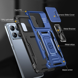 Чехол Safe Case с кольцом и защитой камеры для Xiaomi 14T Pro