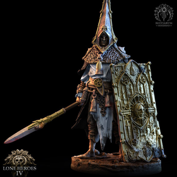 Рыцарь колокола Penitent Crusade Knight of the Bell 32мм миниатюра