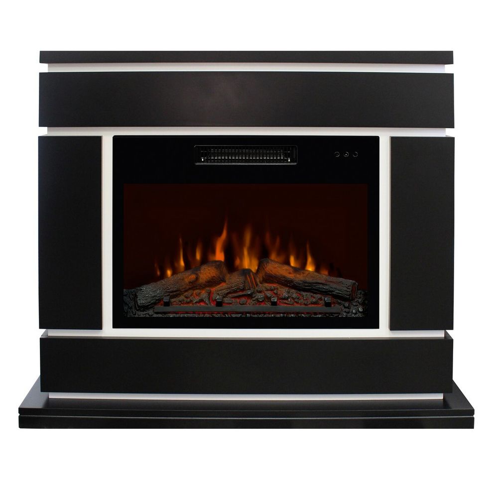 Электрокамин RealFlame Vega 24 BLM черный с очагом Kendal 24