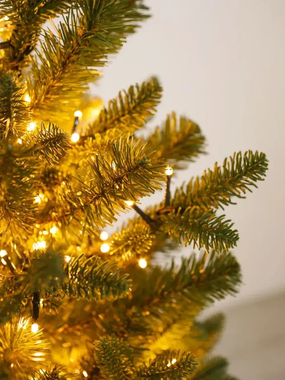 Елка с гирляндой «Барокко» (Литая+пвх) 120 см / 1,2 м