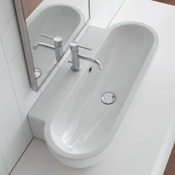 Раковина накладная Globo Bowl SB086.BI на 85 см