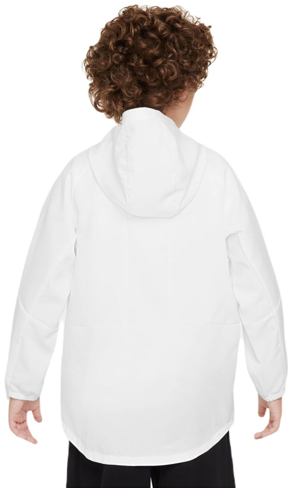 Кофта для мальчика теннисная Nike Kids Dri-Fit UF Woven Training Jacket - белый