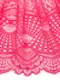03-167 Кружево эластичное 22 см, кораллово-красный