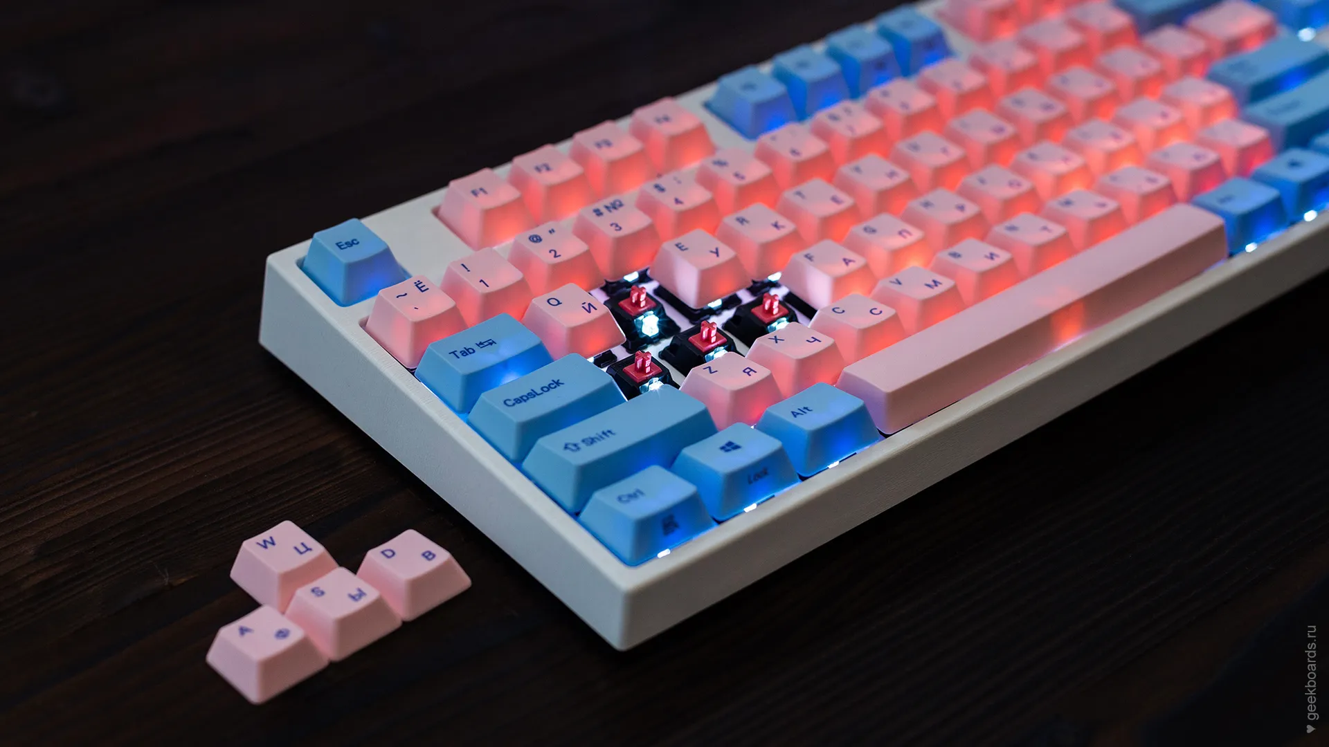 Varmilo VA108M Cotton Candy — купить на сайте профессиональных клавиатур  Geekboards