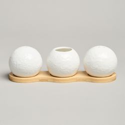НАБОР ДЛЯ СПЕЦИЙ LEFARD "MUSE" 3 ПР. НА ДЕР.ПОДСТАВКЕ 20*6*6 СМ