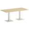 Yalta Стол прямоугольный LT.SPRG-4 Акация Лорка/Металл Белый 1800*900*750