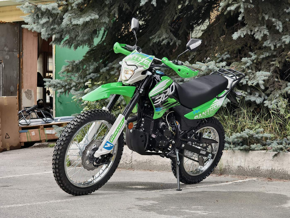 RC 300 GY8X PANTHER ЭНДУРО зеленый