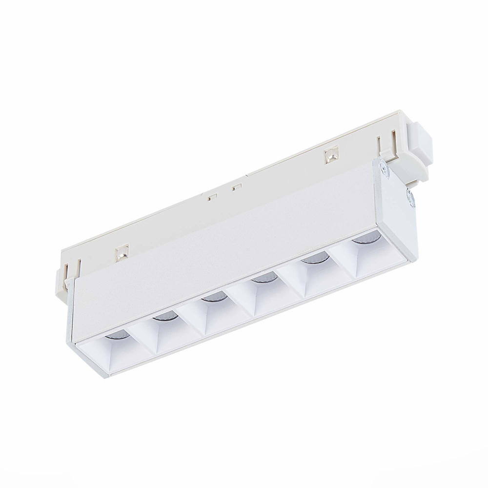 ST361.536.06 Магнитный трековый светильник белый LED 1*6W 3000K 532Lm Ra&gt;80 36° IP20 L115xW22xH44 48V SKYLINE 48