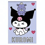 Блокнот А7 40л. клет. "Куроми" на скрепке, блок-офсет (Центрум)