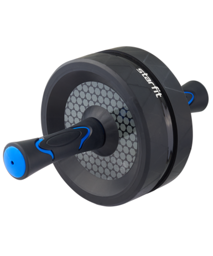 Ролик для пресса широкий RL-106, черный/темно-синий