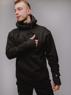 Худи IAMREBEL Балаклава Черный