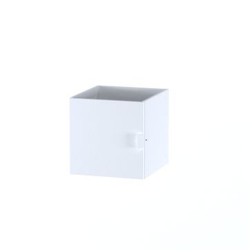 Фора модуль с дверцей, ручка металл, размеры: 33*33*37см, цвет: белый