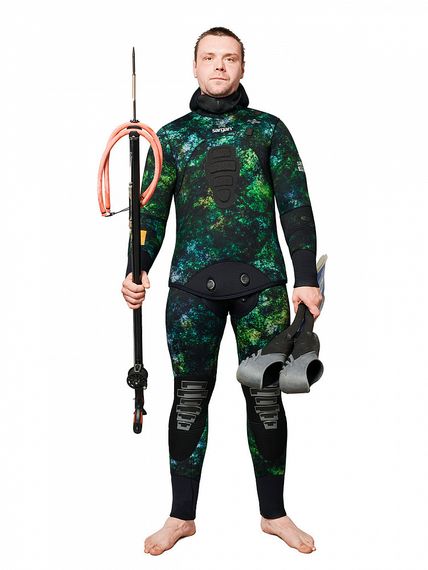 Гидрокостюм Sargan Сталкер 2.0 камо GalaxyAPE/06 7 мм