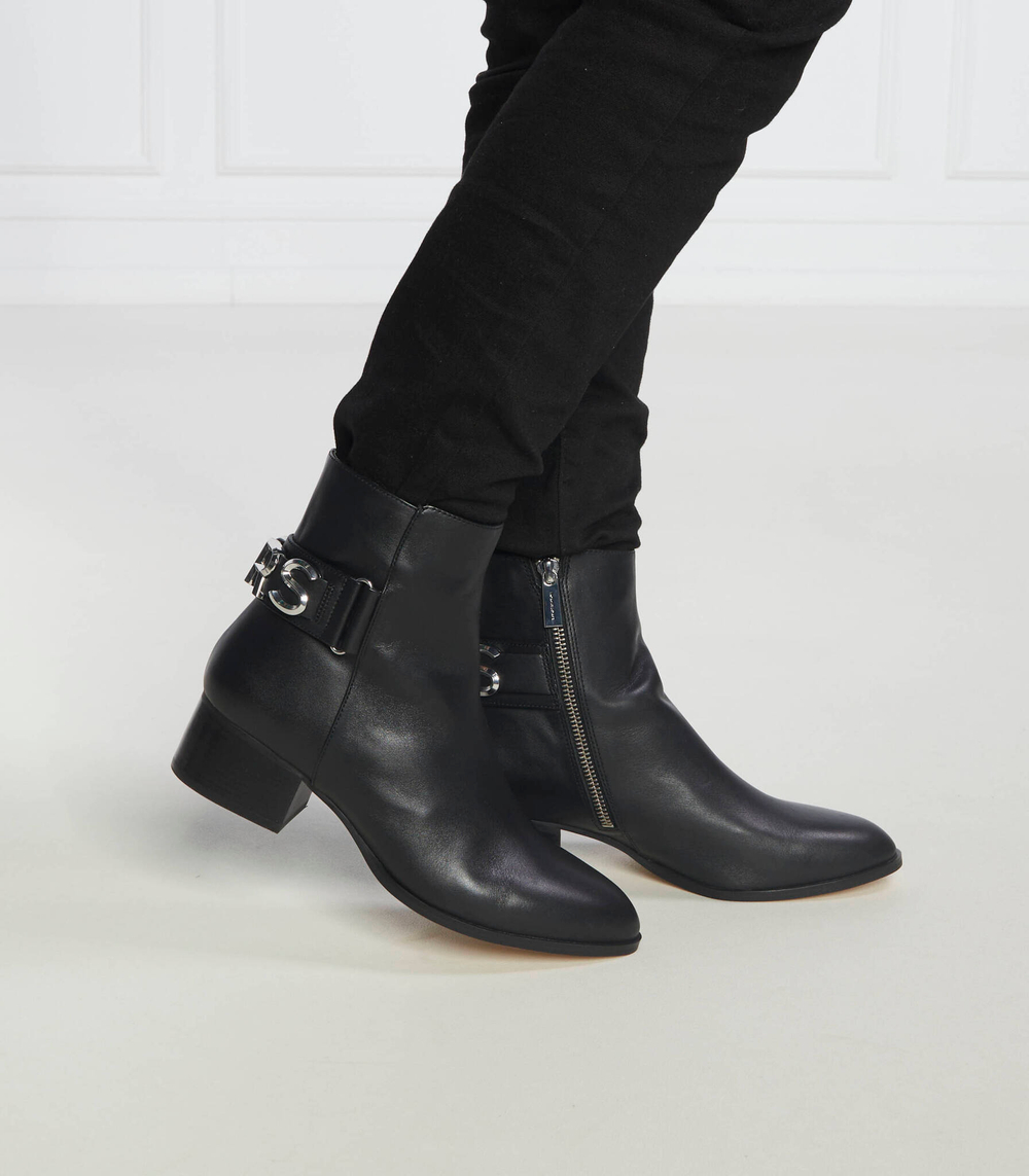 Кожаные ботильоны madelyn Michael Kors - черный(40R3MDME1L)