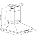 Купольная вытяжка Oasis серии PROMO KB-60R