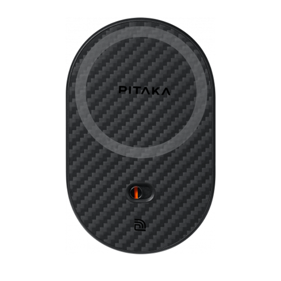 Автомобильный держатель с беспроводной зарядкой Pitaka MagEZ Car Mount Pro 2 (CM2402N)