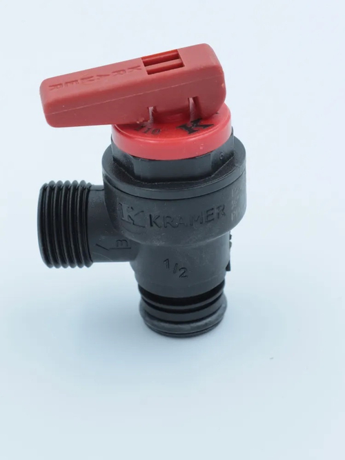 Клапан сбросной пластик KRAMER 3 бар для котла