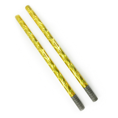 Пневмохлопушка "Голография" Золотой серпантин 80 см