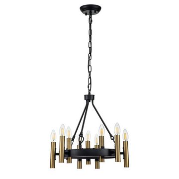 Подвесная люстра 9*E14 V000207 13009/9P Black черный Cero Indigo