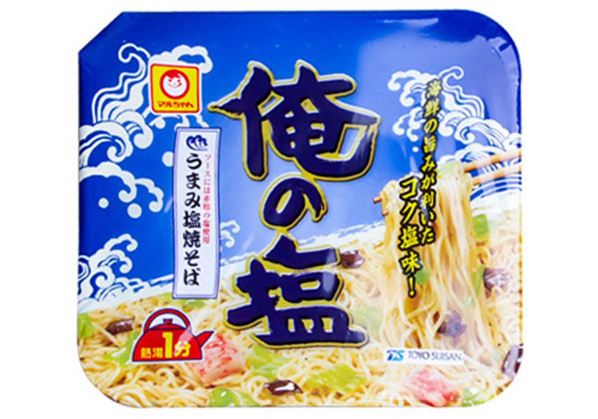 Лапша Якисоба с морепродуктами и грибами TOYOSUISAN, 121г
