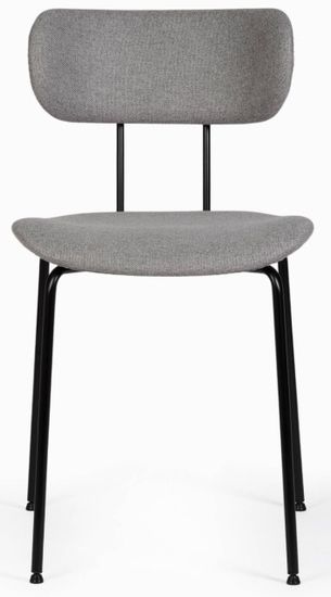 Стул Pedigree металлический каркас, темно-серая ткань