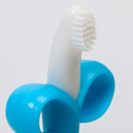 6930186 Зубная щетка "Банан", в контейнере, цвет голубой