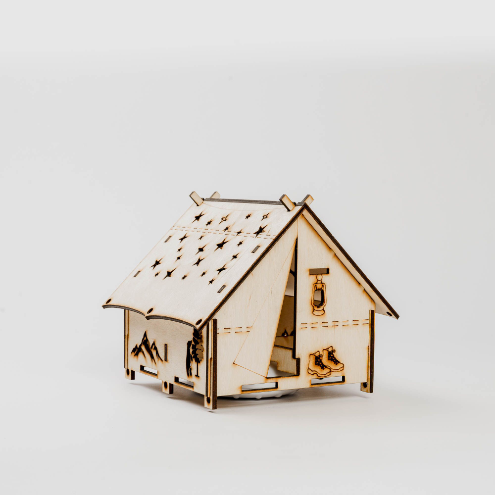 Ночник в детскую комнату "Палатка"