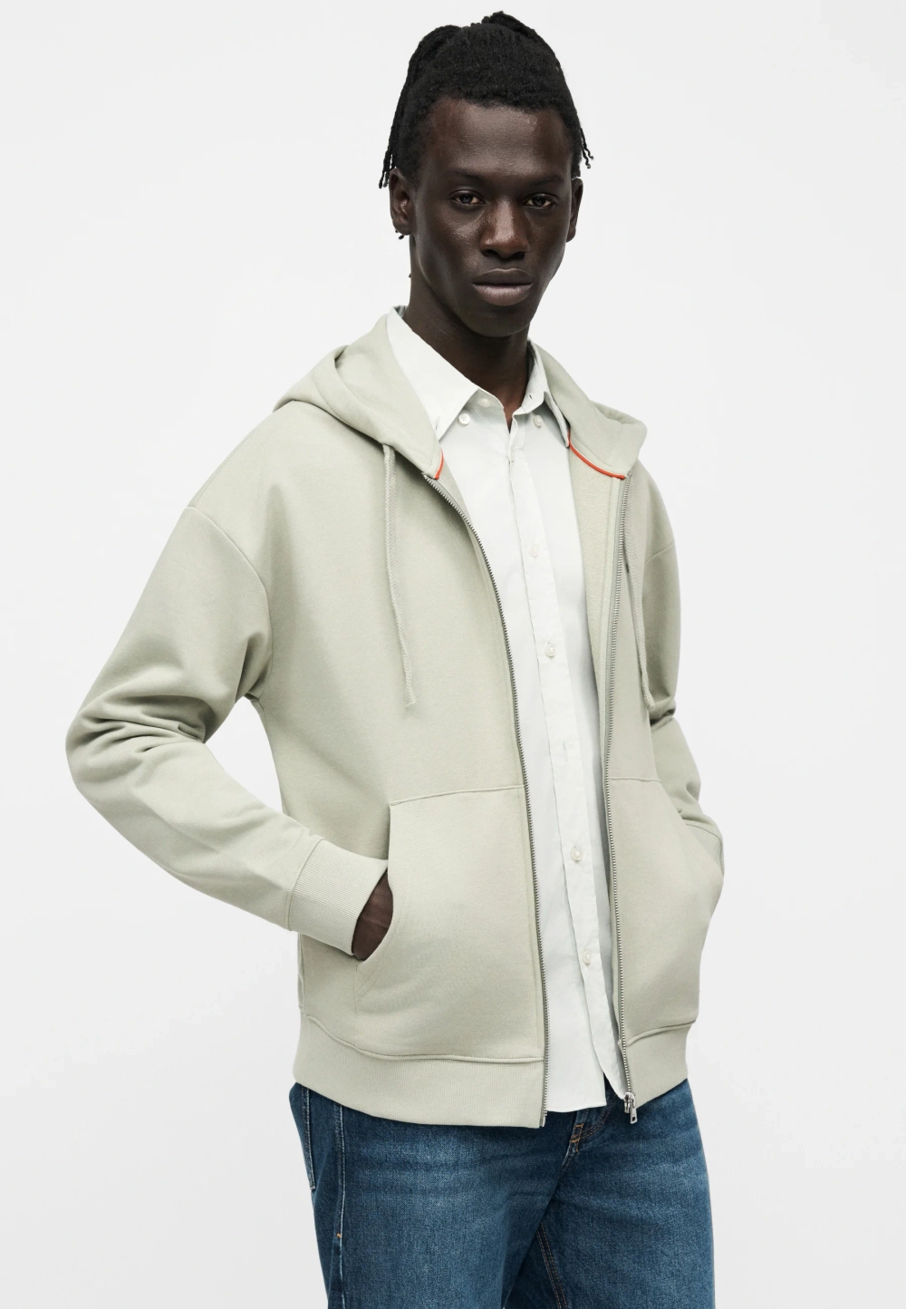 Толстовка Hugo DAPO - light pastel green